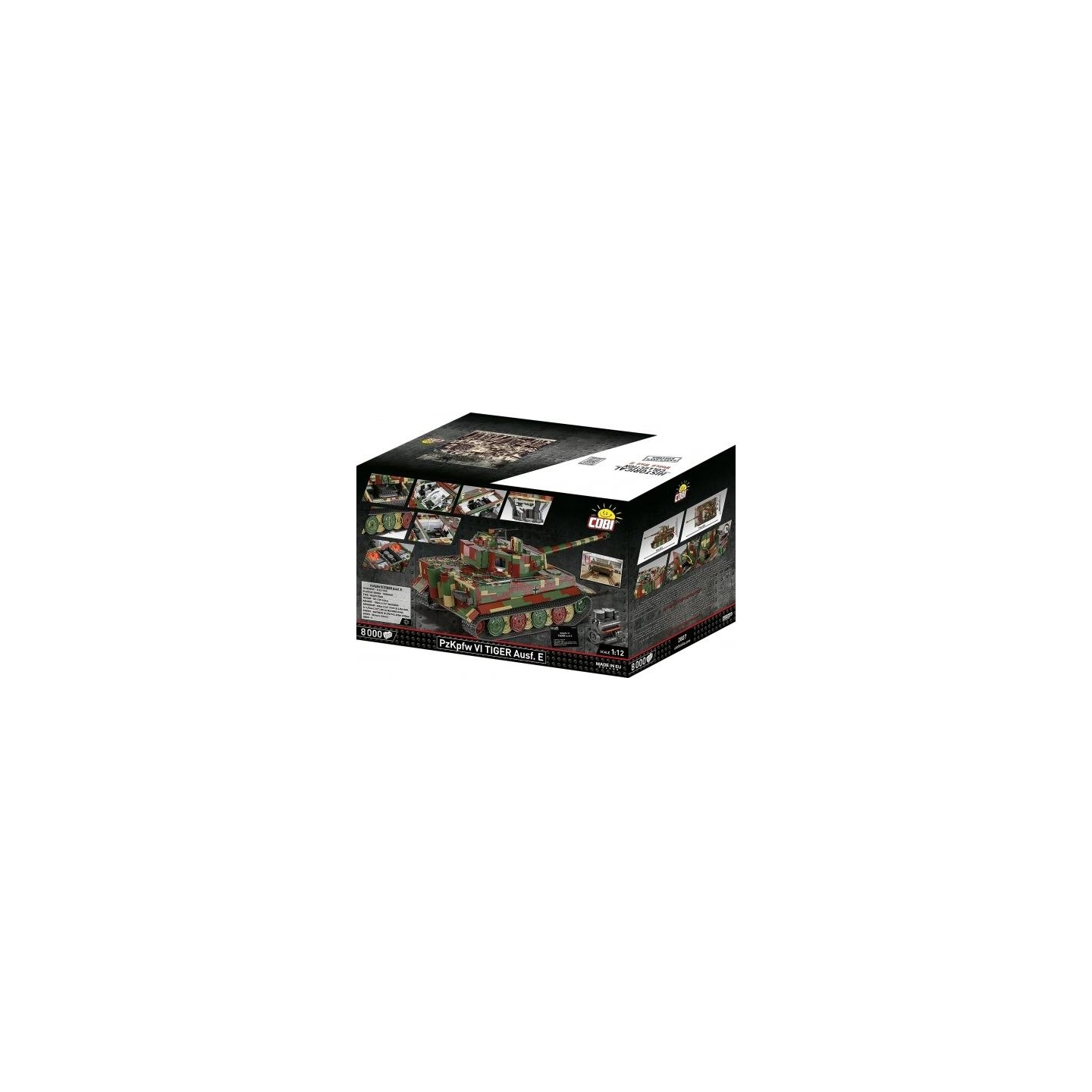 Cobi Klocki Bricks PZKPFW VI Tiger Ausf.E 8000 pieces