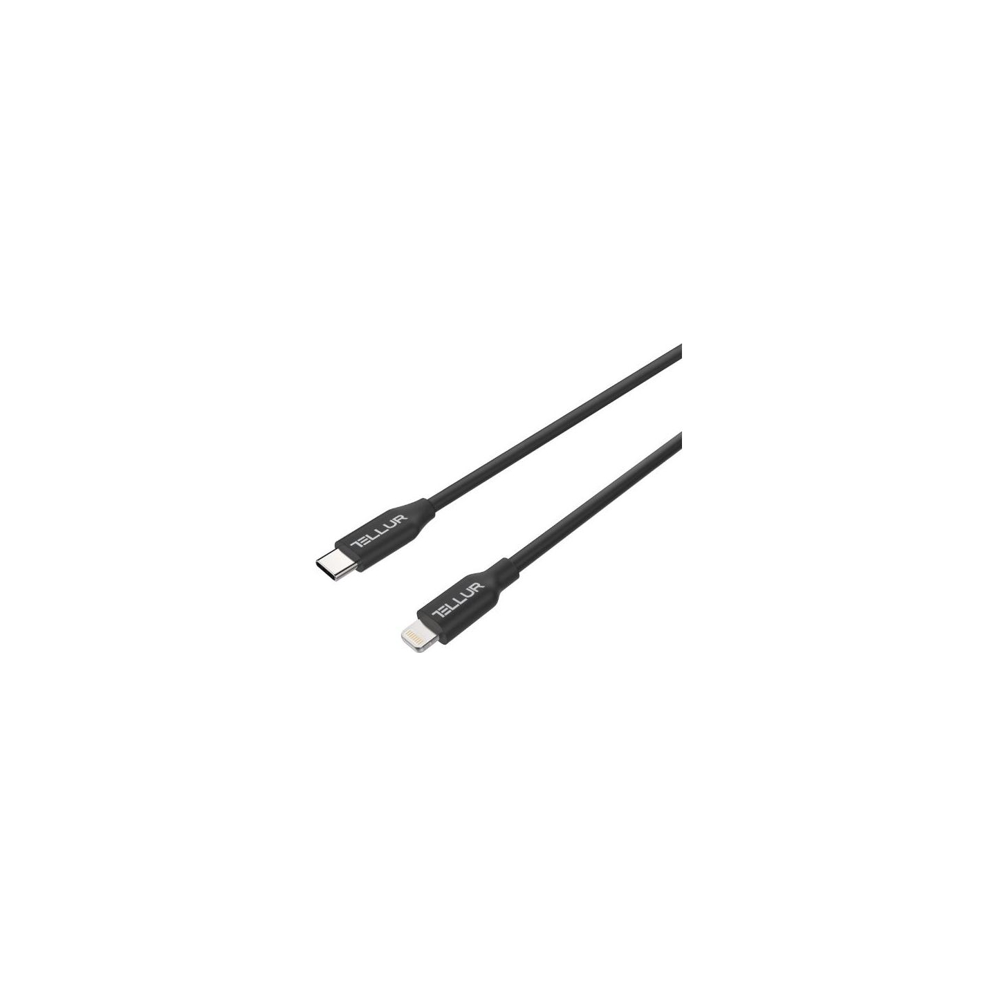Tellur Data Cable Apple MFI Certified Type-C to Lightning 1m Black