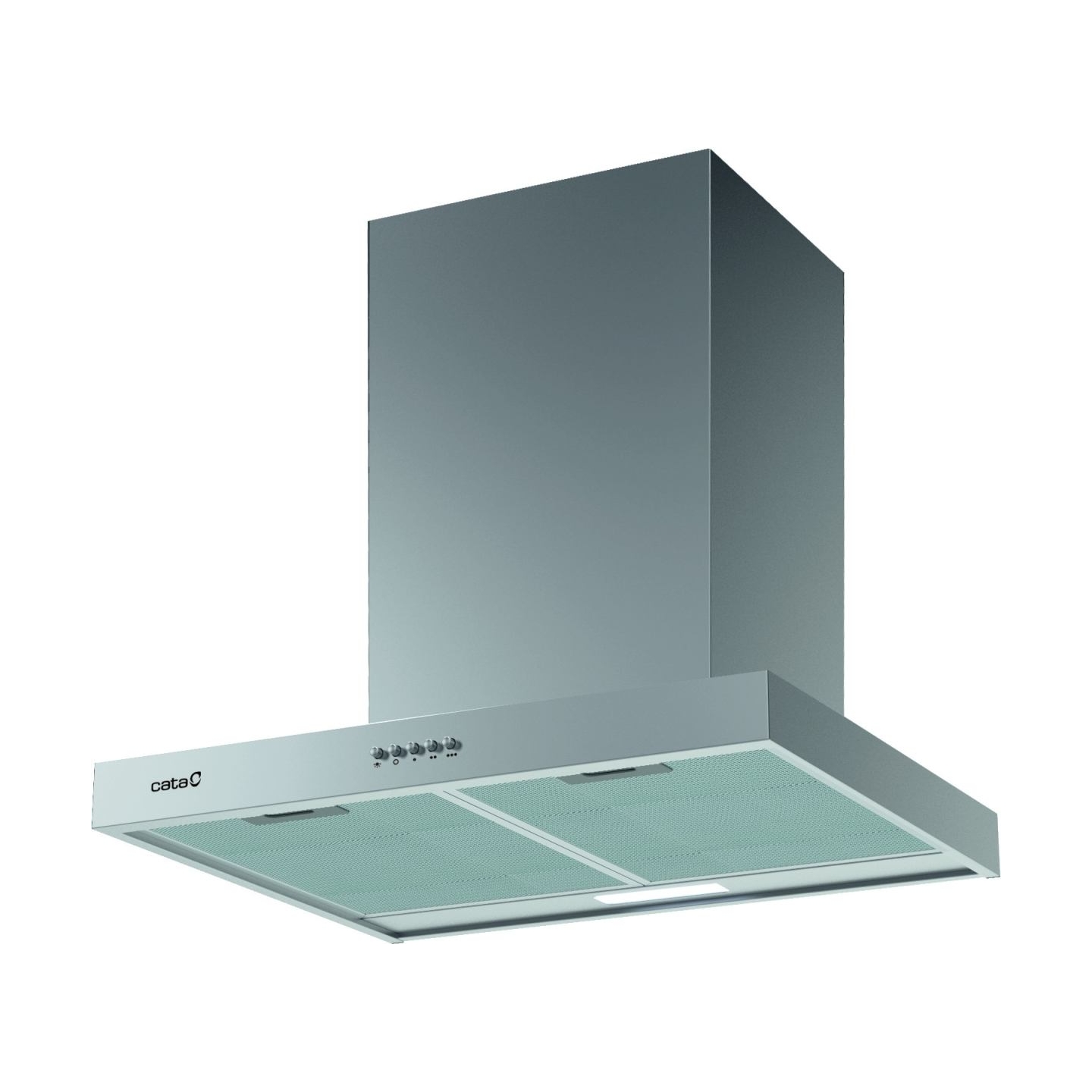Cata Hood | S PLUS 6010 X | Wall mounted | Energy efficiency class C | Width 60 cm | 637 m³/h | Mechanical | LED | Inox