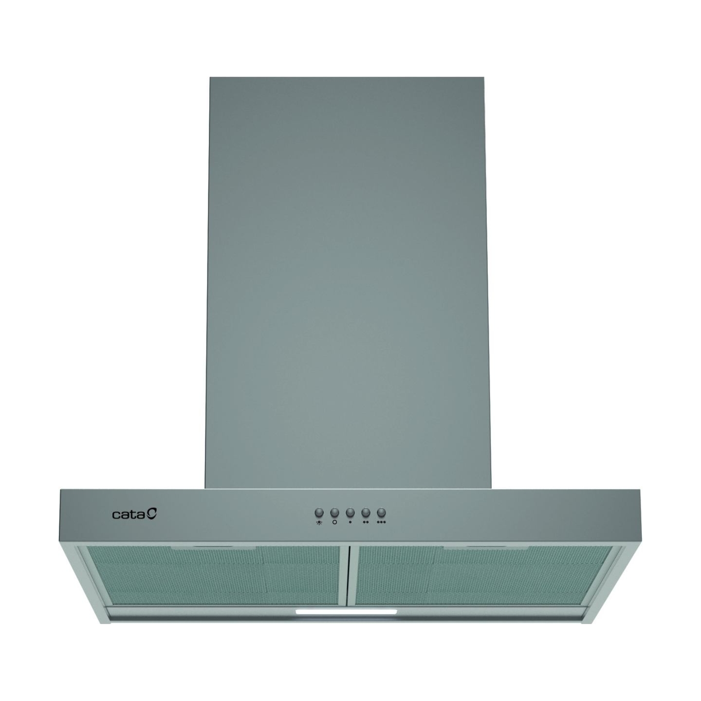 Cata Hood | S PLUS 6010 X | Wall mounted | Energy efficiency class C | Width 60 cm | 637 m³/h | Mechanical | LED | Inox