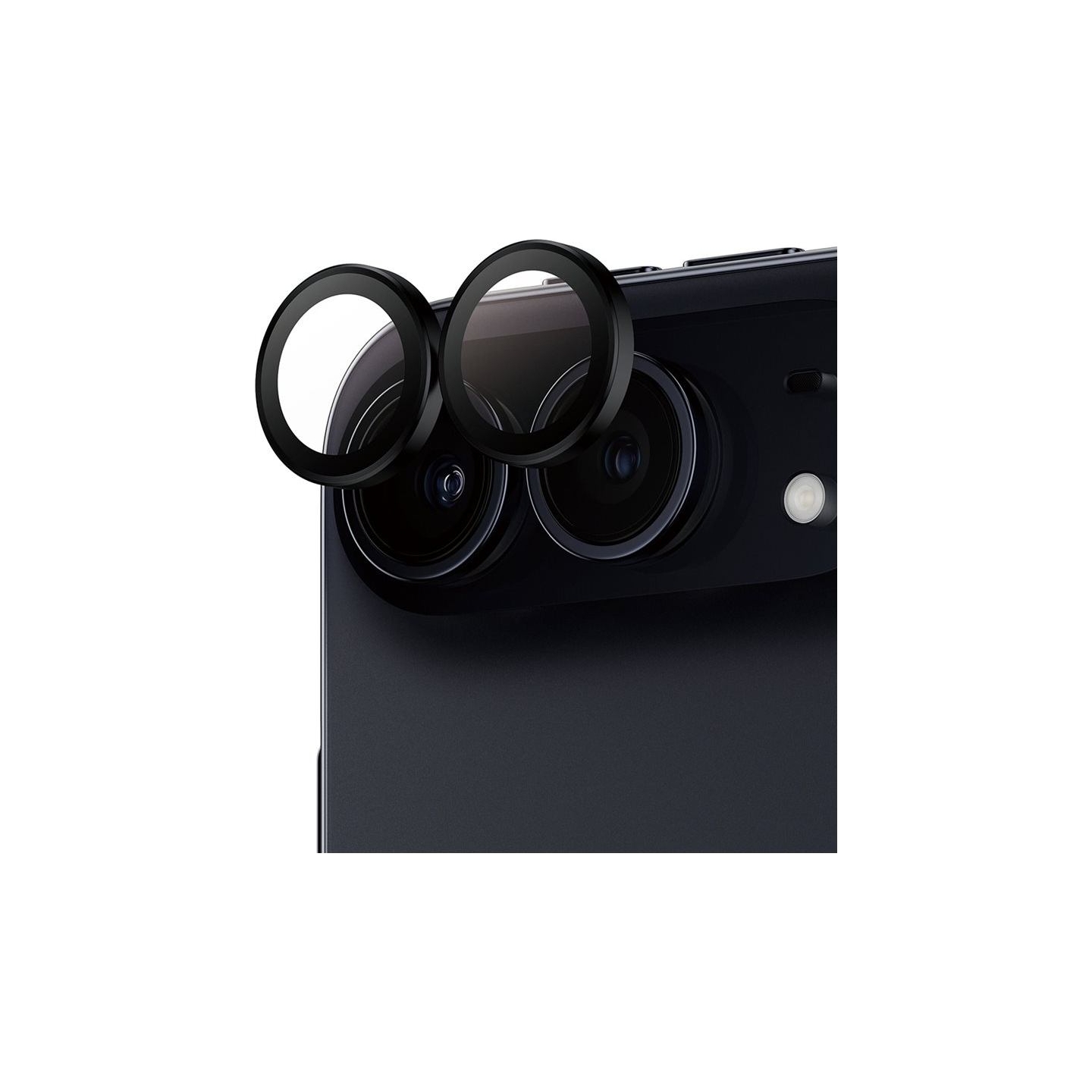 Panzerglass Hoops | Camera Lens | Apple | iPhone Duo | Metal/Silicone | Black