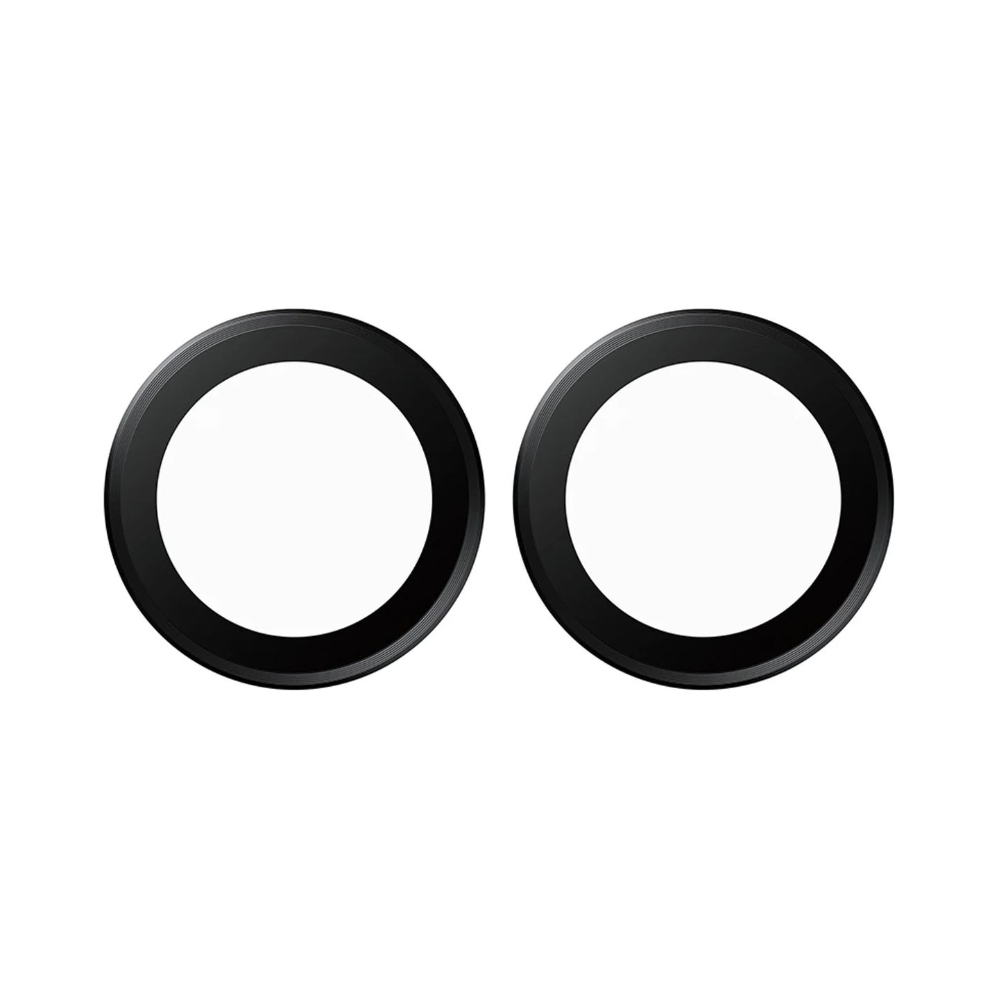 Panzerglass Hoops | Camera Lens | Apple | iPhone Duo | Metal/Silicone | Black
