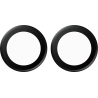Panzerglass Hoops | Camera Lens | Apple | iPhone Duo | Metal/Silicone | Black