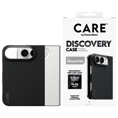 Panzerglass Discovery Case | Back cover | Apple | iPhone 2026 Fold | Recycled plastic | Black