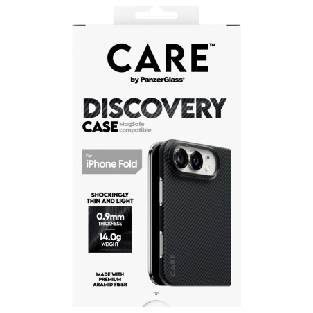 Panzerglass Discovery Case | Back cover | Apple | iPhone 2026 Fold | Recycled plastic | Black
