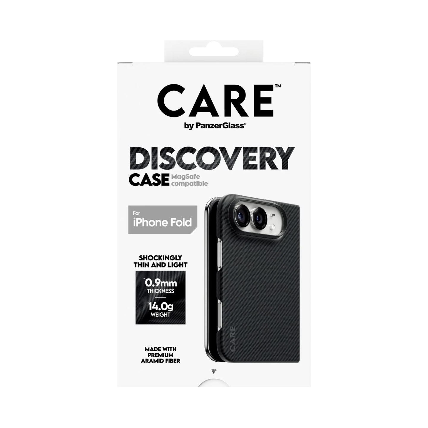 Panzerglass Discovery Case | Back cover | Apple | iPhone 2026 Fold | Recycled plastic | Black