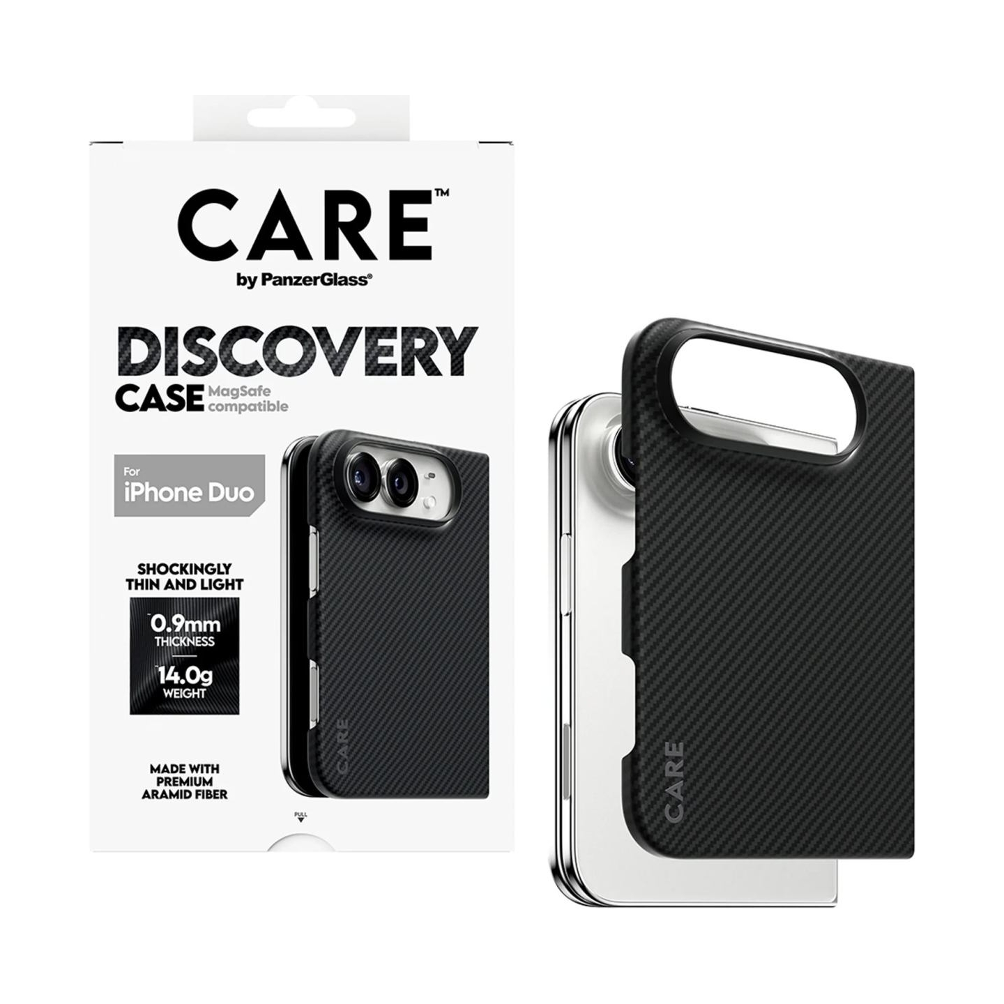 Panzerglass Discovery Case | Back cover | Apple | iPhone 2026 Fold | Recycled plastic | Black