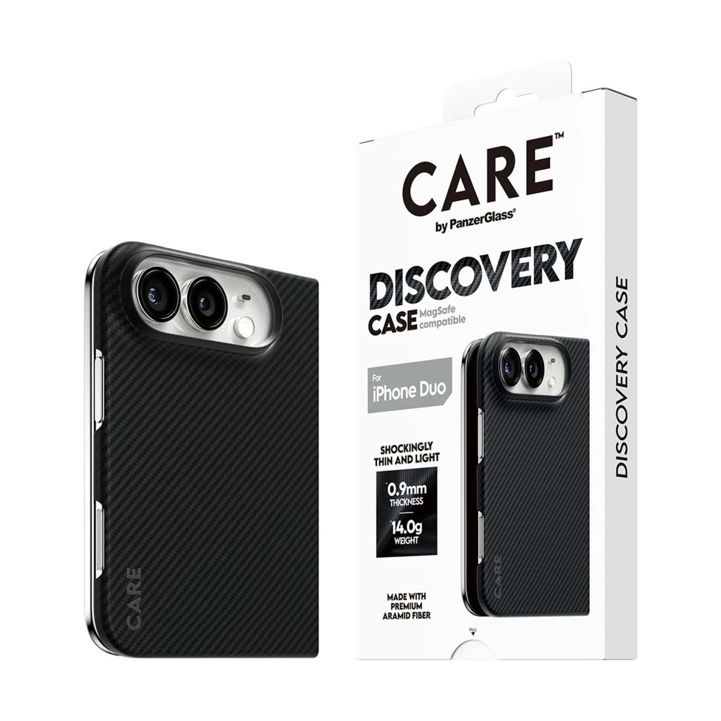 Panzerglass Discovery Case | Back cover | Apple | iPhone 2026 Fold | Recycled plastic | Black