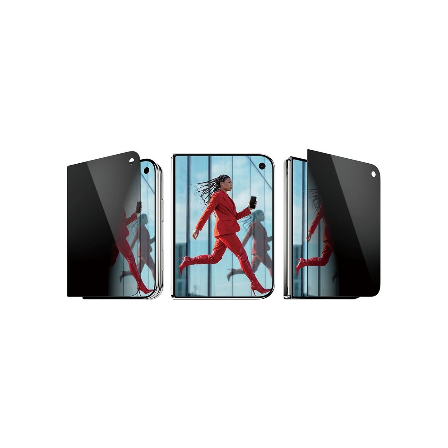 Panzerglass Privacy w. EasyAligner | Screen protector | Apple | iPhone Duo | Glass | Transparent