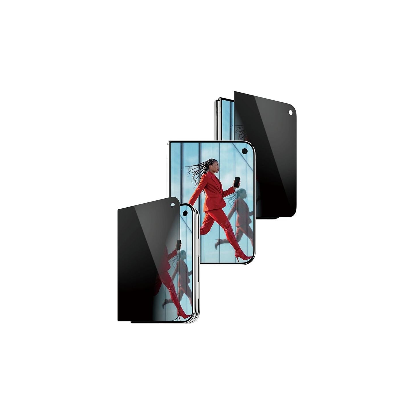 Panzerglass Privacy w. EasyAligner | Screen protector | Apple | iPhone Duo | Glass | Transparent