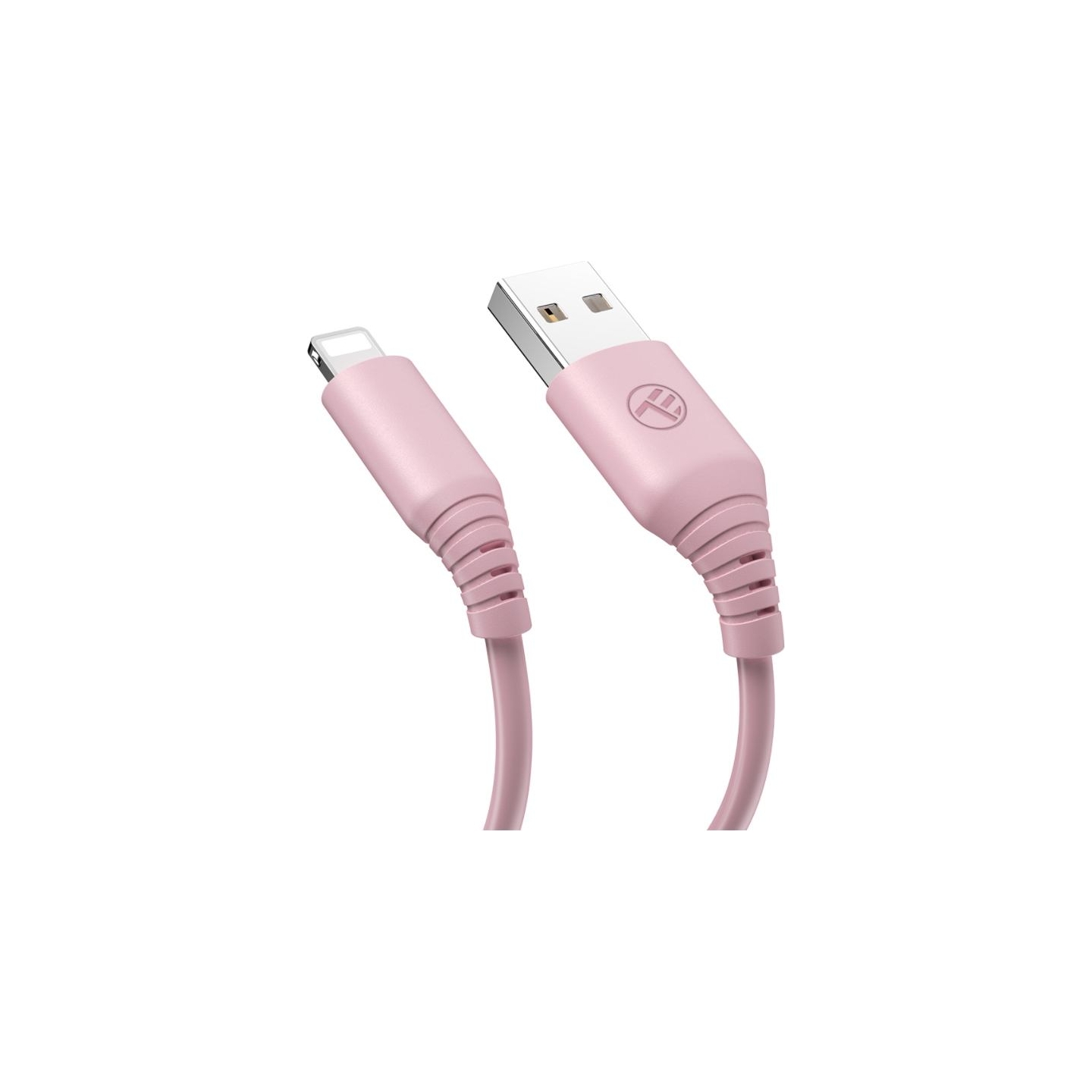 Tellur Silicone USB to Lightning Cable 3A 1m Pink
