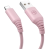 Tellur Silicone USB to Lightning Cable 3A 1m Pink