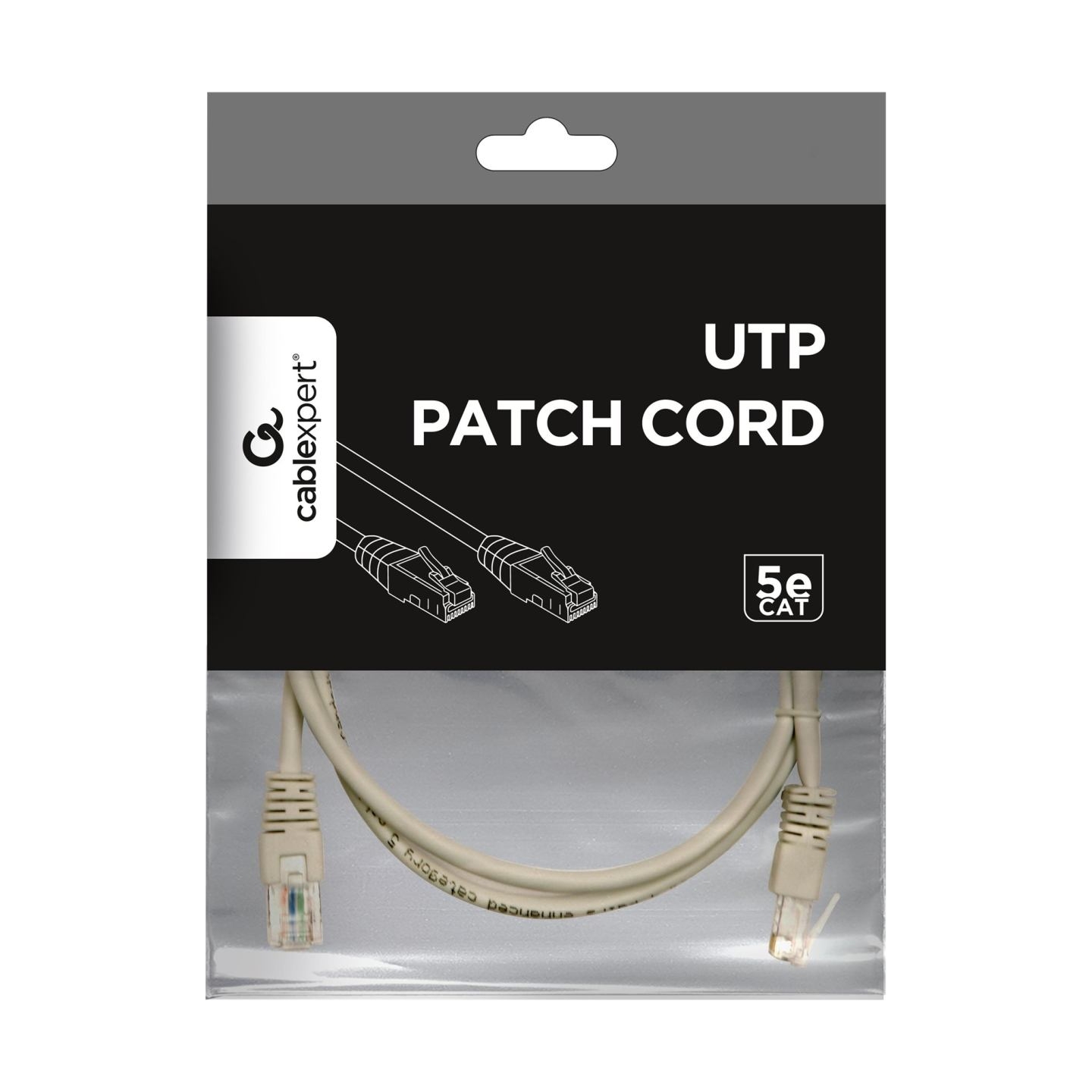 Cablexpert | PP12-0.5M | Beige RJ-45 | RJ-45