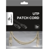 Cablexpert | PP12-0.5M | Beige RJ-45 | RJ-45