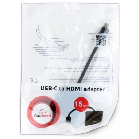 Cablexpert USB-C to HDMI adapter, Black | Cablexpert