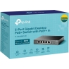 Tp-Link | 5-Port Gigabit Desktop Switch with 4-Port PoE | TL-SG1005P-PD | Unmanaged | Desktop/Wall mountable