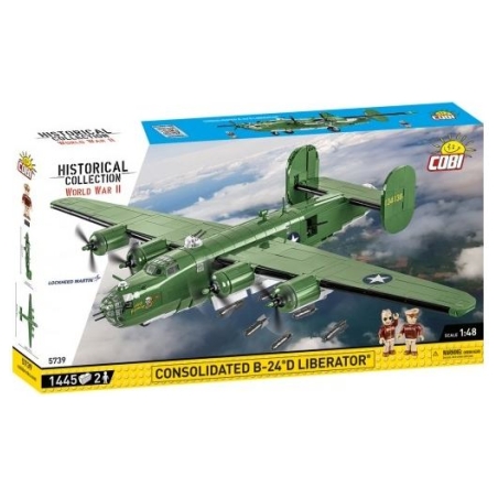 Cobi Klocki Blocks Consolidated B-24D Liberator 1445 blocks