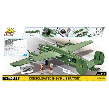 Cobi Klocki Blocks Consolidated B-24D Liberator 1445 blocks