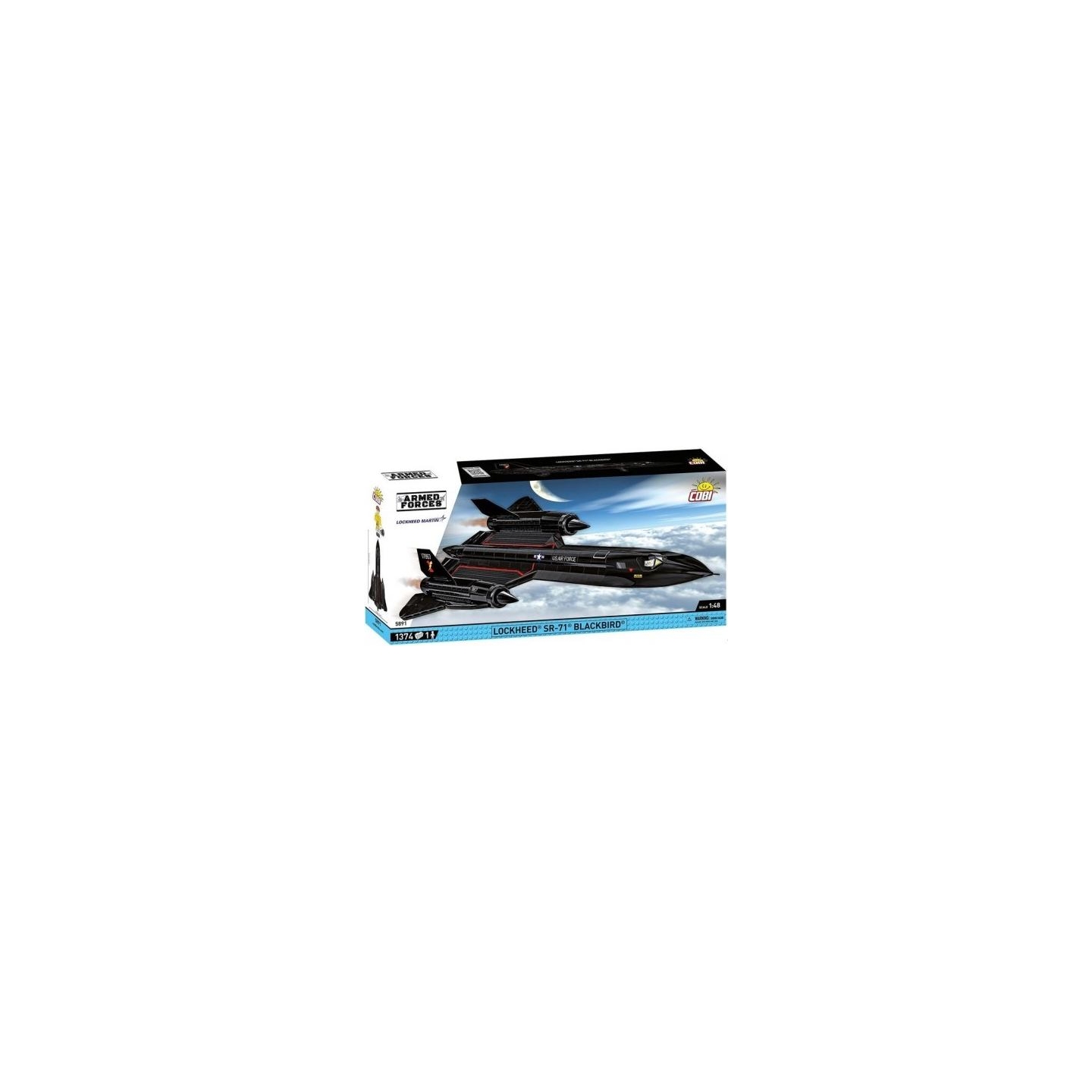 Cobi Klocki Lockheed SR-71 1374 blocks