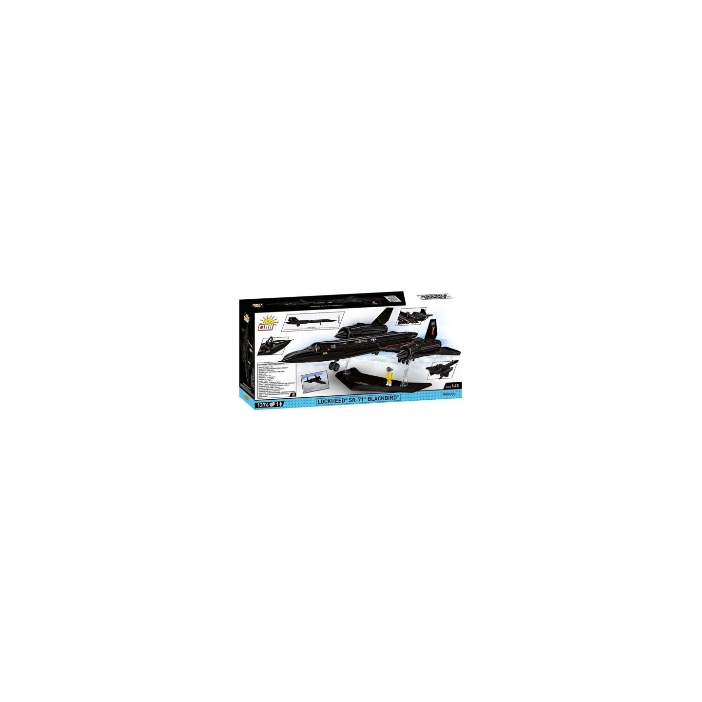 Cobi Klocki Lockheed SR-71 1374 blocks