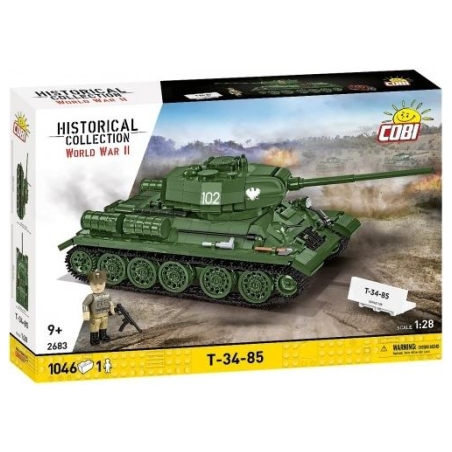 Cobi Klocki Bricks T-34-85 1046 pieces