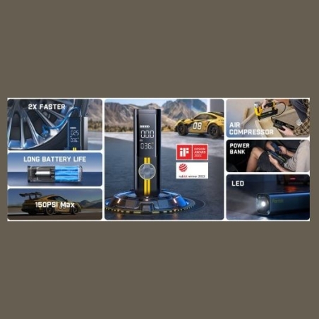 Fanttik Portable tire inflator X8 Apex
