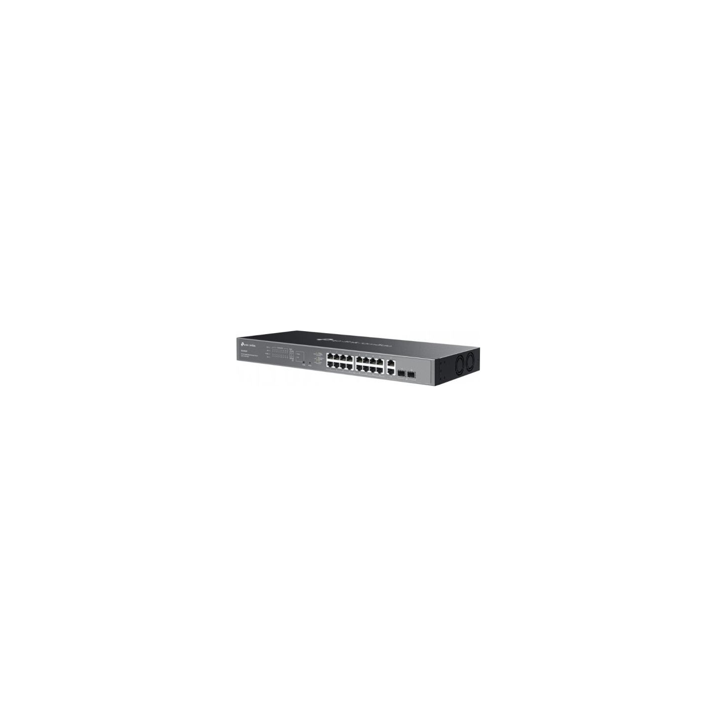 Tp-Link Omada 20-Port GB Easy Managed Switch with 16-Port PoE+ PORT: 16× Gigabit PoE+ Ports, 2x Gigabit Non-PoE Ports, 2× Gigabi