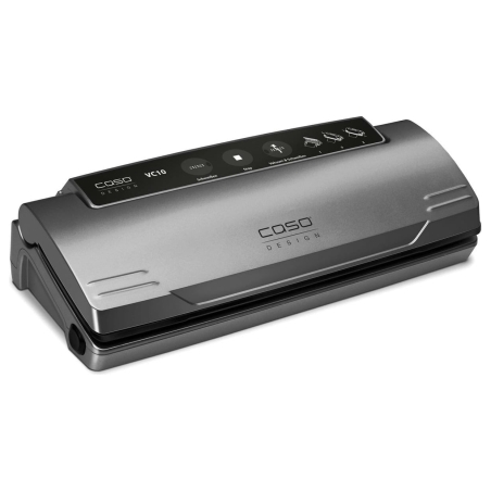 Caso | Vacuum sealer | VC 10 PlusEdition | Power 110 W | Temperature control | Black/Silver