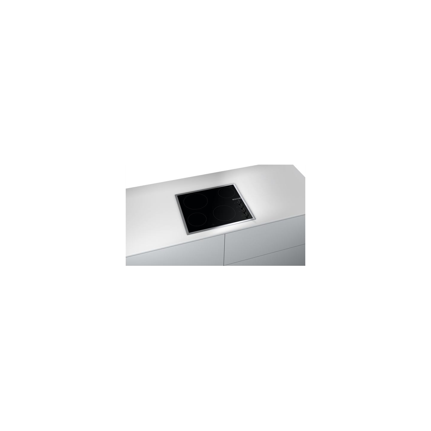 Bosch | Hob | PKE645CA2E | Vitroceramic | Number of burners/cooking zones 4 | Rotary knobs | Black