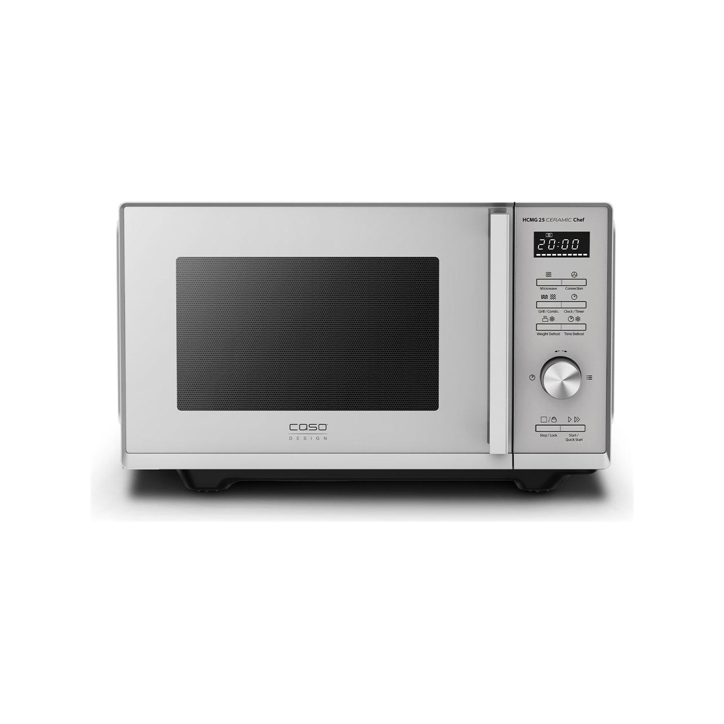Caso | Microwave Oven | Chef HCMG 25 | Free standing | 900 W | Convection | Grill | Stainless Steel