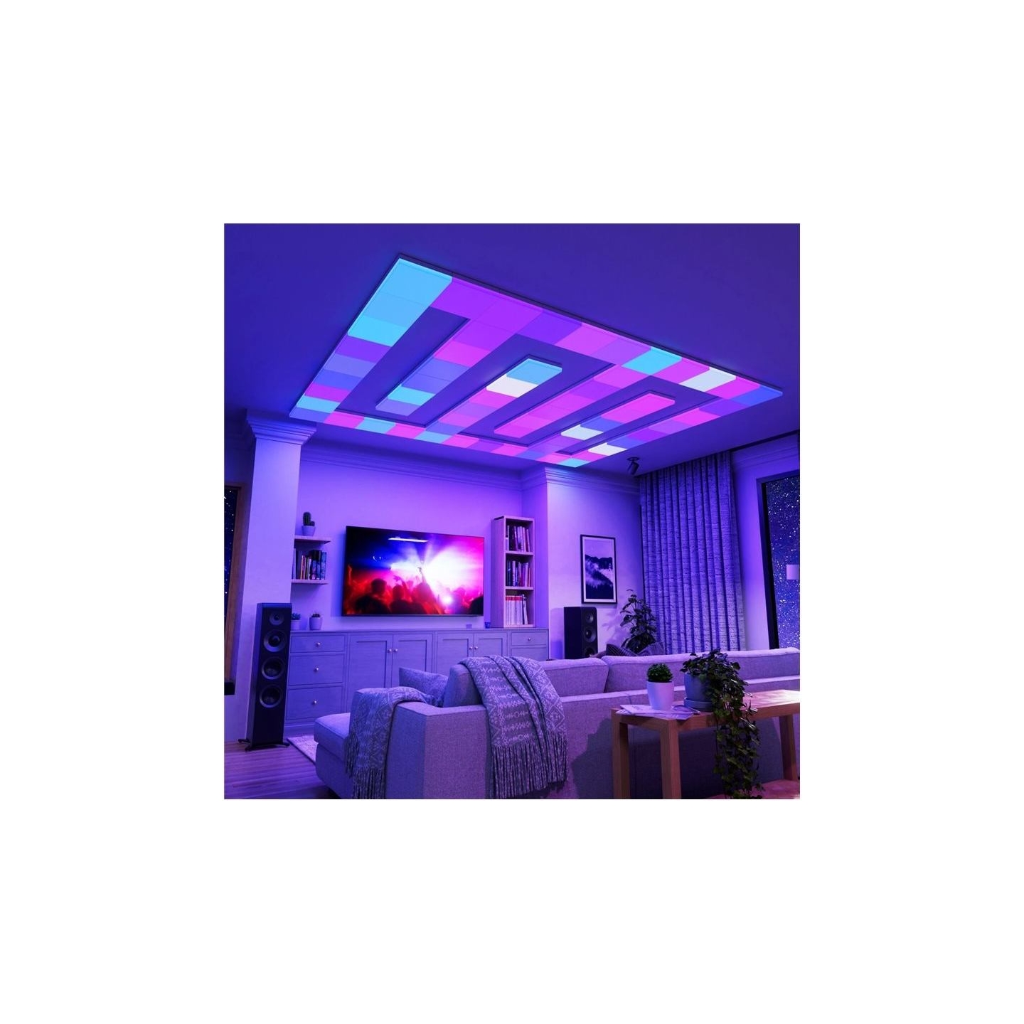 Nanoleaf Sky Light Starter Kit (3 panels) | 6M+ Colours with Dynamic Scenes