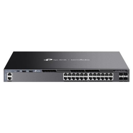Tp-Link SG6428X Omada 24-Port Gigabit Stackable L3 Managed Switch with 4 10GE SFP+ Slots