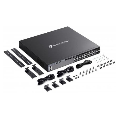 Tp-Link SG6428X Omada 24-Port Gigabit Stackable L3 Managed Switch with 4 10GE SFP+ Slots