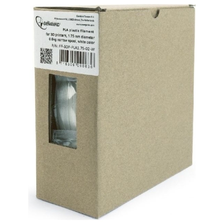 Flashforge PLA-PLUS filament, white, 1.75 mm, 1 kg | 3DP-PLA+1.75-02-W