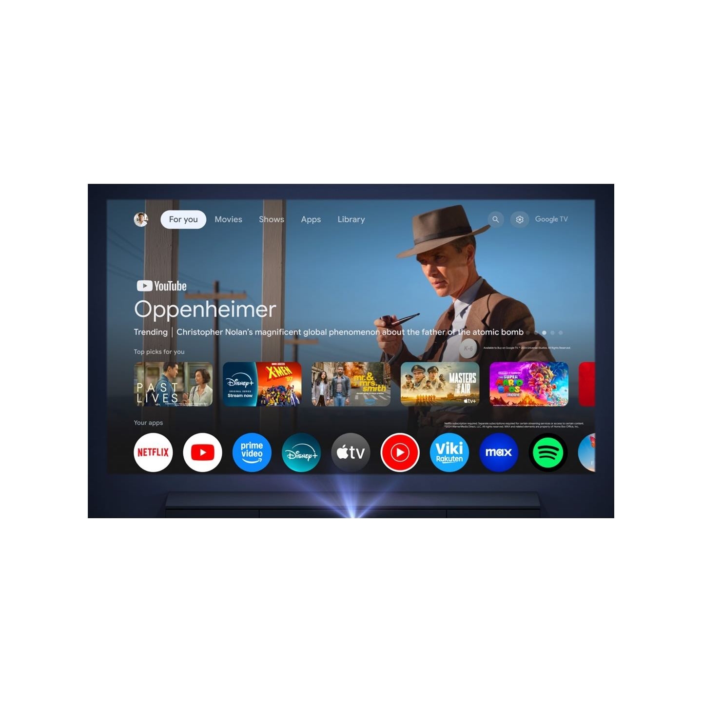 Anker Nebula Nebula X1 Pro | 4K UHD (3840 x 2160) | 3500 ANSI lumens | Black | Wi-Fi
