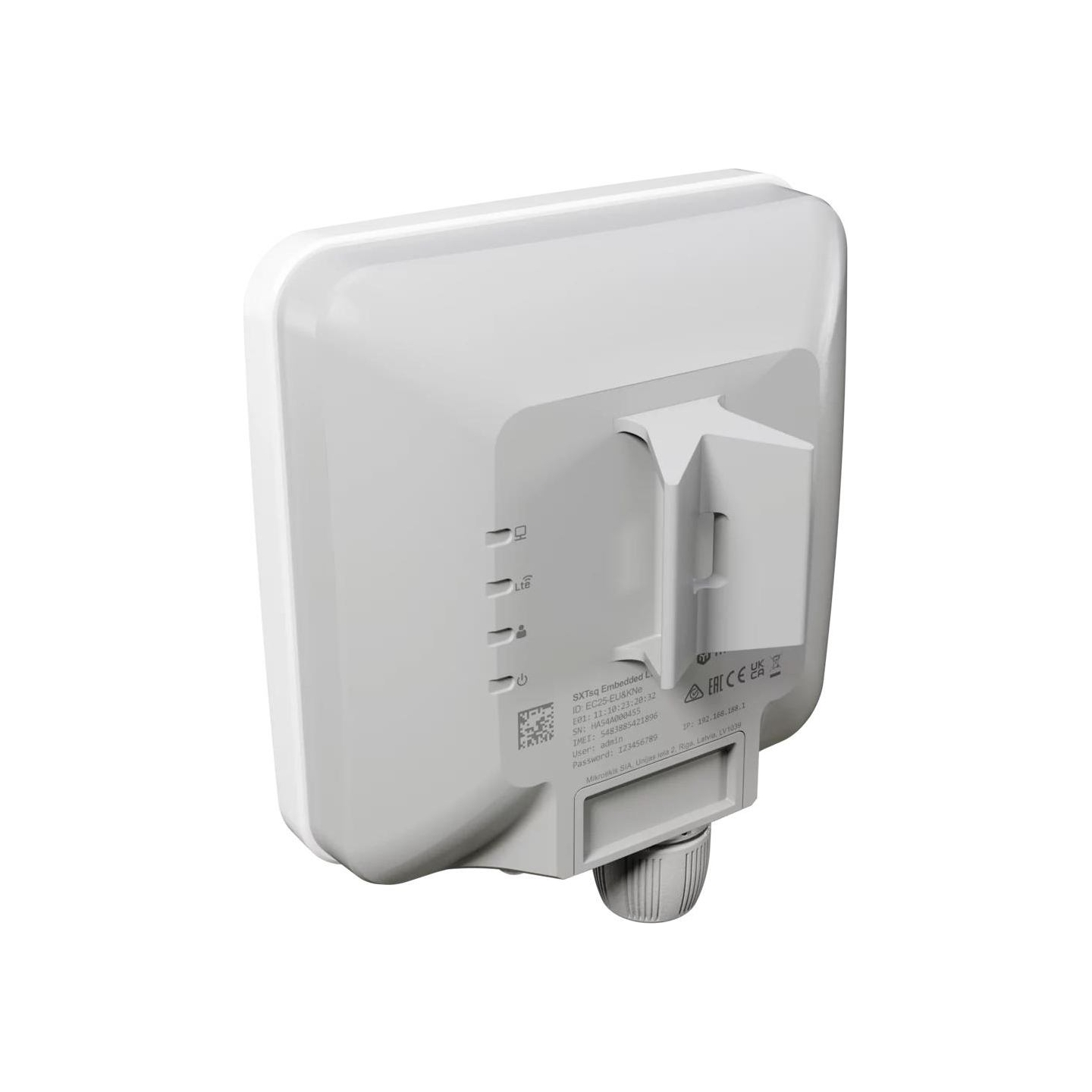 Mikrotik Router|MIKROTIK|1xLAN ports|EG25-G&SXTSQ