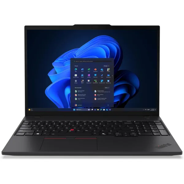 Lenovo ThinkPad T16 Gen 4 Core™ Ultra 7 255U 512GB SSD 16GB 16" WUXGA (1920x1200) IPS WIN11 Pro ECLIPSE BLACK Backlit keyboard F