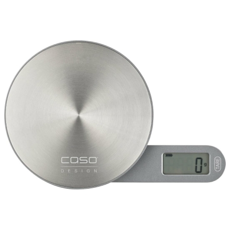 Caso | Scales | Kitchen EcoMate | Maximum weight (capacity) 5 kg | Graduation 1 g | Display type LCD | Stainless steel