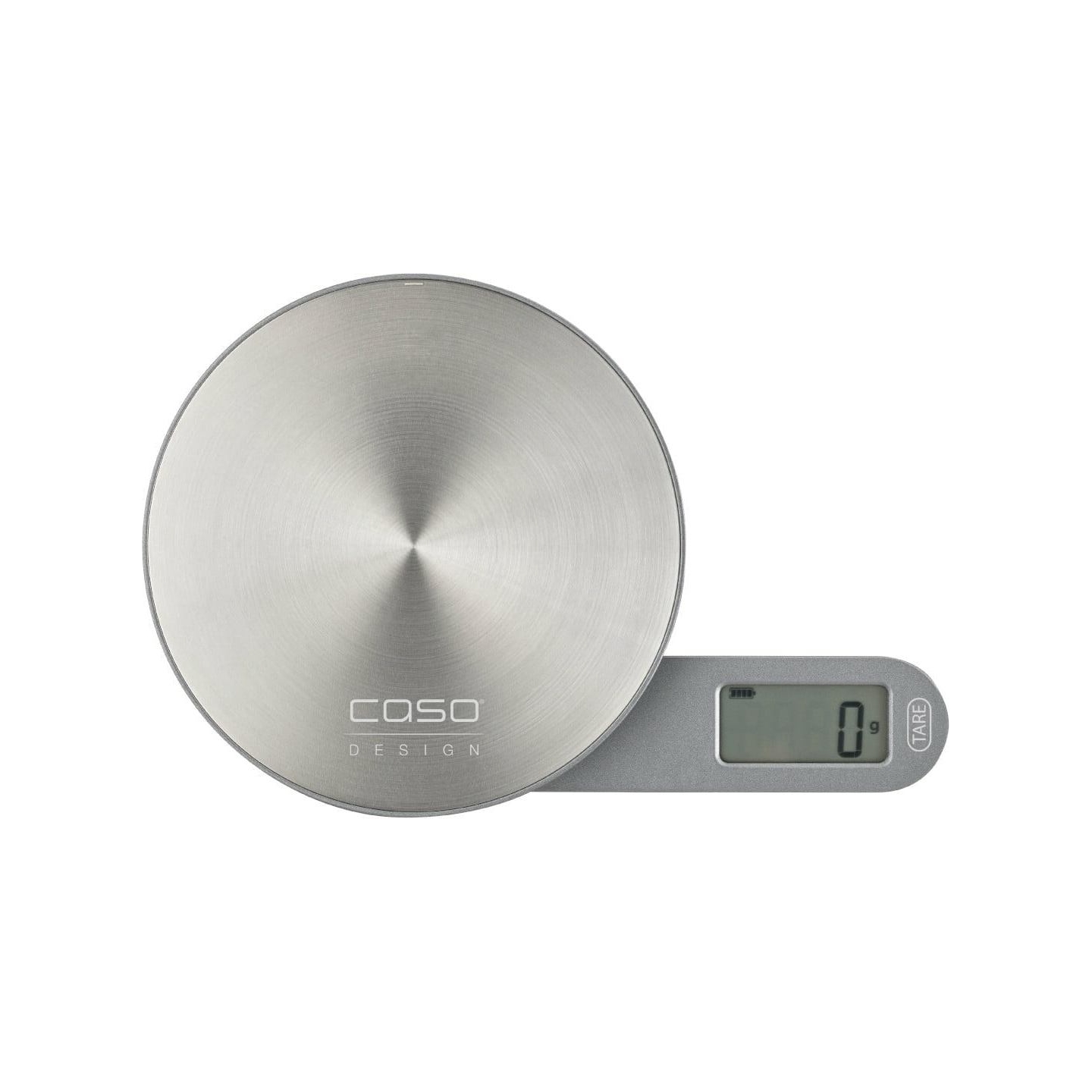 Caso | Scales | Kitchen EcoMate | Maximum weight (capacity) 5 kg | Graduation 1 g | Display type LCD | Stainless steel