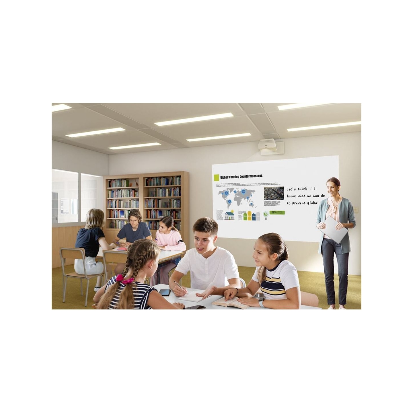 Epson | EB-760W | WXGA (1280x800) | 4100 ANSI lumens | White | Wi-Fi