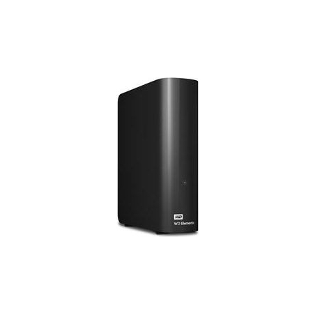 WD External HDD|WESTERN DIGITAL|Elements Desktop|8TB|USB 3.0|Drives 1|Black|WDBWLG0080HBK-EESN