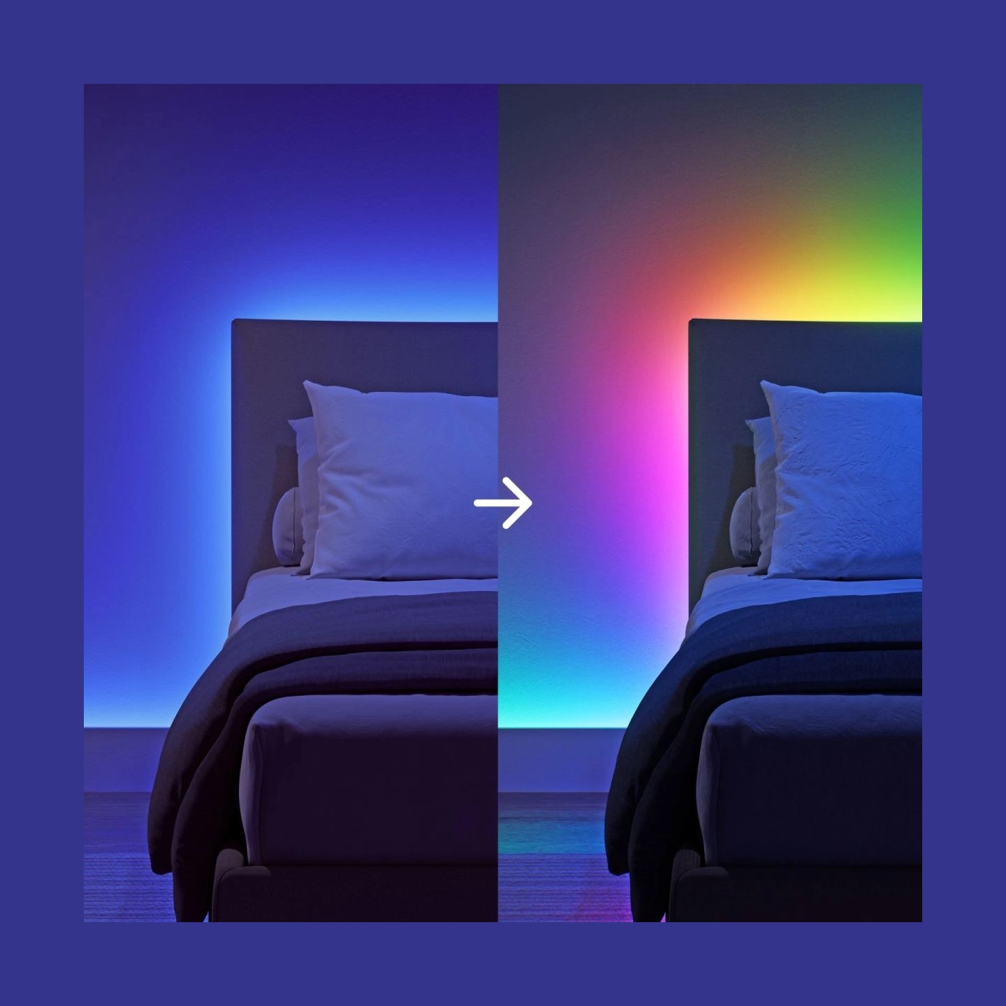 Nanoleaf Essentials Matter Smart Addressable Multicolour HD Lightstrip 5m 300 LEDs | 16M+