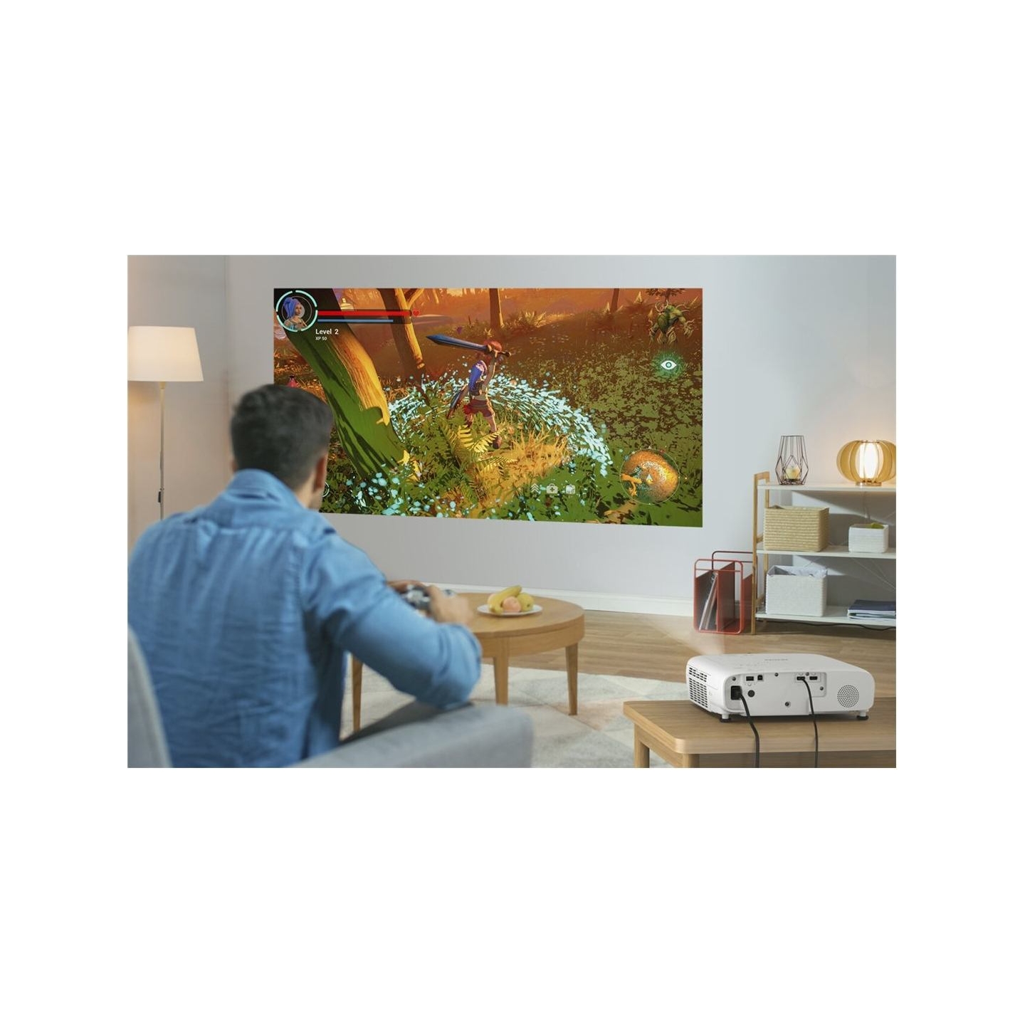 Epson | EH-TW840 | Full HD (1920x1080) | 4000 ANSI lumens | White