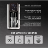 Caso HW 666 Inox | Turbo Hot Water Dispenser | Electric | 2200-2600 W | 2.7 L | Plastic/Stainless Steel | Stainless steel/Black