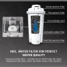 Caso HW 666 Inox | Turbo Hot Water Dispenser | Electric | 2200-2600 W | 2.7 L | Plastic/Stainless Steel | Stainless steel/Black