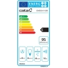 Cata | Hood | OMEGA 600 BK | Wall mounted | Energy efficiency class C | Width 60 cm | 645 m³/h | Mechanical | LED | Black