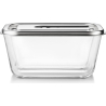 Caso Glass Vacuum Container with Plastic Lid | VacuBoxx Inox XL | Transparent