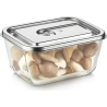 Caso Glass Vacuum Container with Plastic Lid | VacuBoxx Inox XL | Transparent