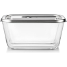 Caso Glass Vacuum Container with Plastic Lid | VacuBoxx Inox XL | Transparent