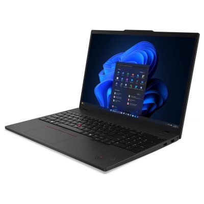 Lenovo ThinkPad T16 Gen 4 Core™ Ultra 7 255U 512GB SSD 16GB 16" WUXGA (1920x1200) IPS WIN11 Pro ECLIPSE BLACK Backlit keyboard F
